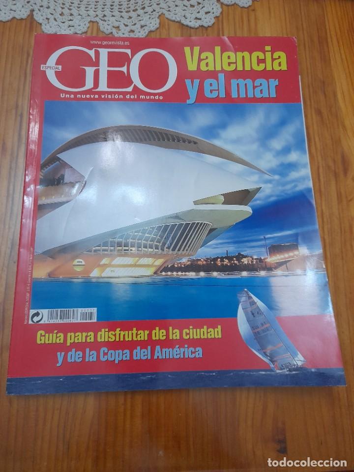 Coleccionismo de revistas y peri&oacute;dicos: Revista especial GEO Valencia y el mar copa Am&eacute;rica Joan Vila Alinghi