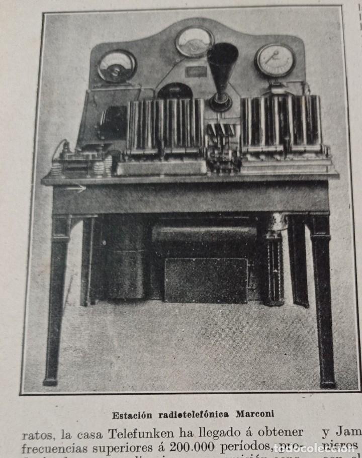 Collection Magazines and Newspapers: TELEFONIA SIN HILOS-ACADEMIA DE ARTILLERIA-RICARDO GUEVARA LIZAUR-REINA VICTORIA .