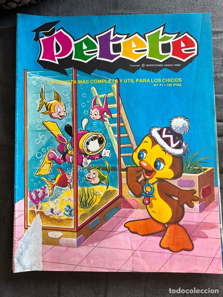 Coleccionismo de Revistas y Peri&oacute;dicos: Antiguas Revistas Petete 19, 20, 22, 70, 71, 72