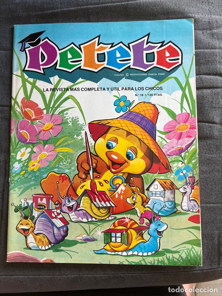 Coleccionismo de Revistas y Peri&oacute;dicos: Antigua revista Petete a&ntilde;os 80 numero 18