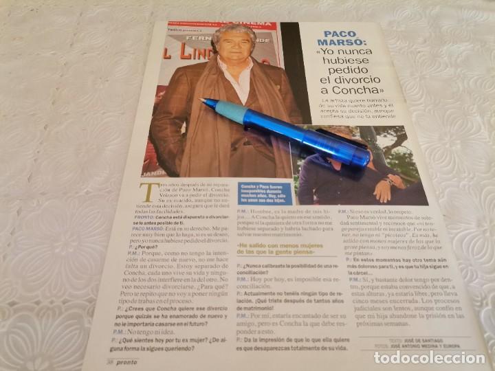 Collezionismo di Riviste e Giornali: PACO MARDO Y CONCHA VELASCO REVERSO ANUNCIO REPSOL BUTANO RECORTE REVISTA 2007