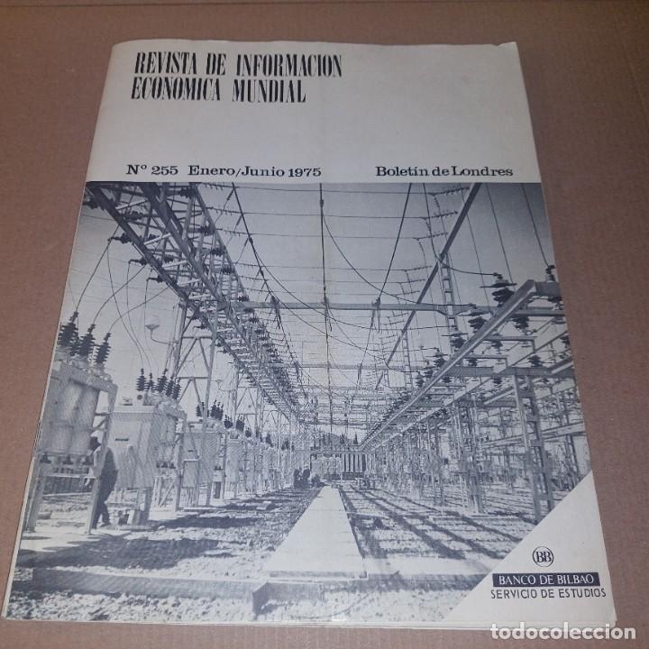 Collezionismo di Riviste e Giornali: Bolet&iacute;n de Londres. A&ntilde;o 1975. REVISTA ECON&Oacute;MICA MUNDIAL