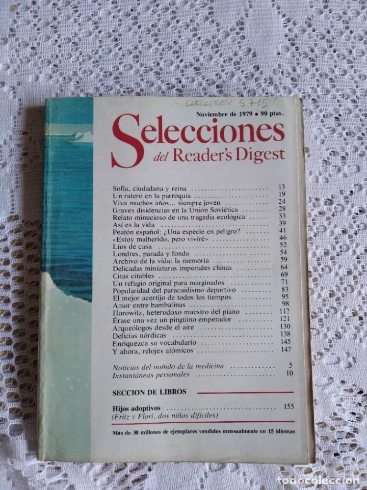 Collection Magazines and Newspapers: READER&acute;S DIGEST. NOVIEMBRE 1979. TOMO LXXVIII. N&ordm; 468. LEER