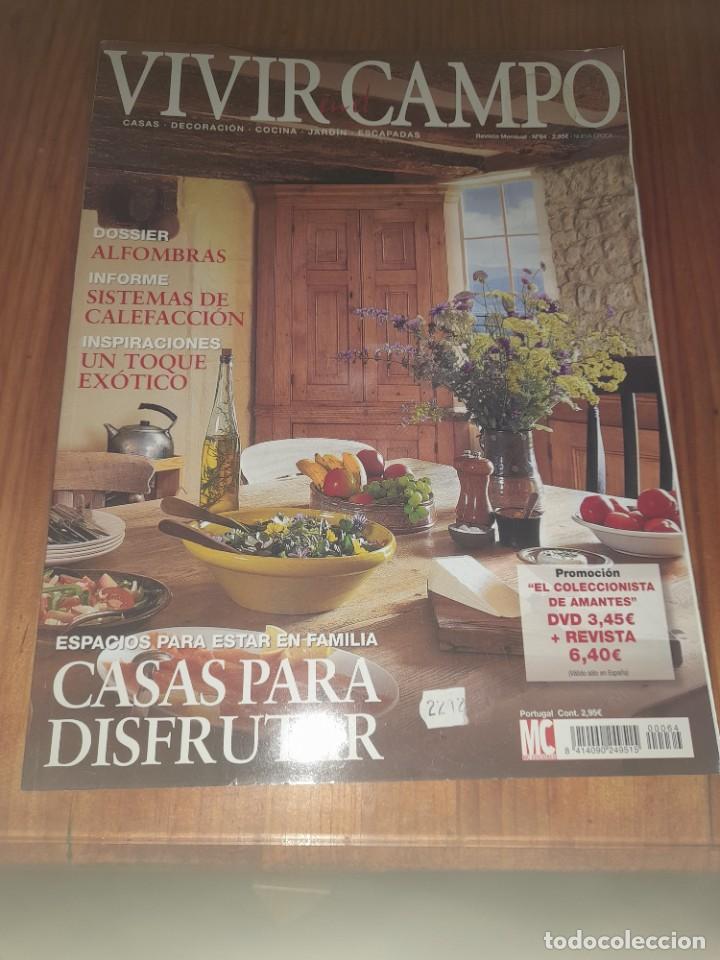 Coleccionismo de Revistas y Peri&oacute;dicos: Revista Casa vivir en el campo pueblo 64 restauraci&oacute;n rural mueble r&uacute;stico