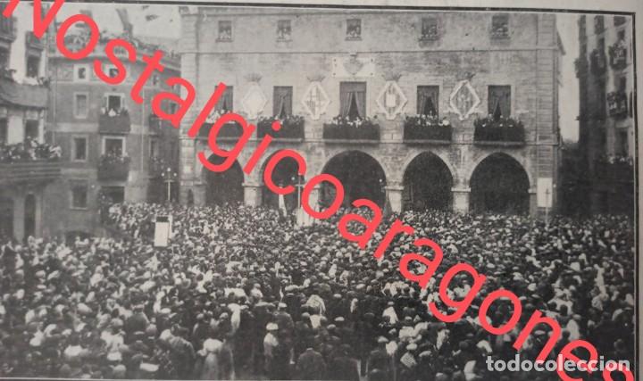 Sammeln von Zeitschriften und Zeitungen: Manresa Ayuntamiento homenaje Regimiento Reus campa&ntilde;a Melilla Foto Revista 191X