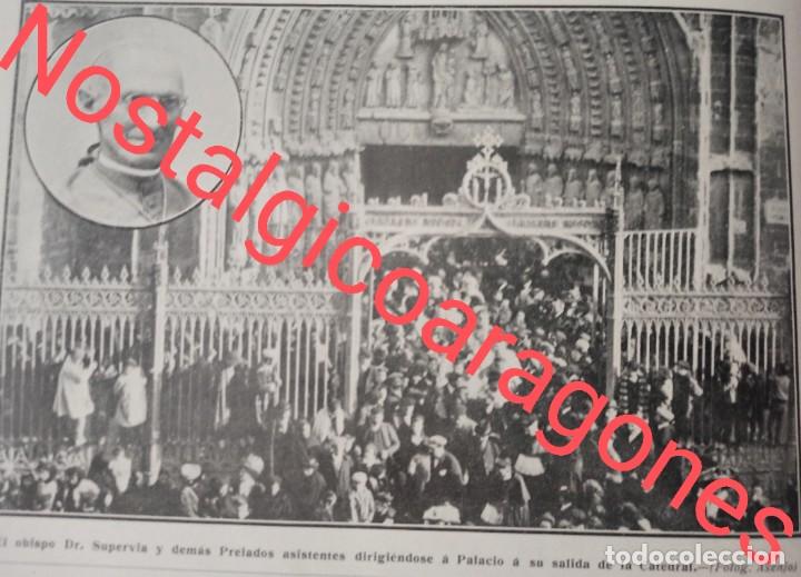 Collectionnisme de Revues et Journaux: Huesca Jubileo Obispo Superv&iacute;a foto revista 191X