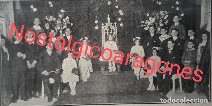 Colecionismo de Revistas e Jornais: Zaragoza fiesta po&eacute;tica Reina Pilar Cistue, Milagros Insauste,..revista 191X