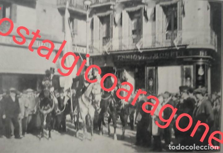 Collectionnisme de Revues et Journaux: Barcelona caleseros cabalgata Tres Toms plaza Teatro foto revista 191X