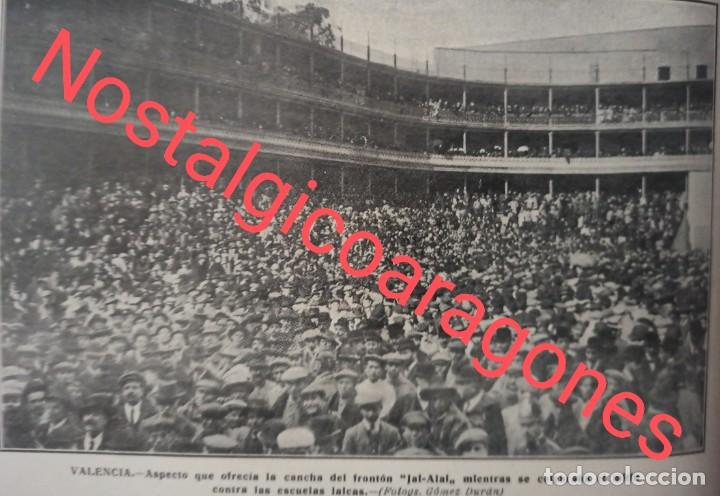 Collectionnisme de Revues et Journaux: Valencia m&iacute;tin contra escuelas laicas front&oacute;n jai alai foto revista 191X