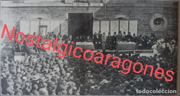 Collection Magazines and Newspapers: Mondo&ntilde;edo Lugo m&iacute;tin protesta foto revista 191X