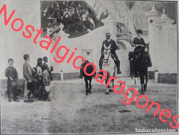 Collection Magazines and Newspapers: Sevilla infante Carlos en coto Jatos y Copa Tablada foto revista 191X