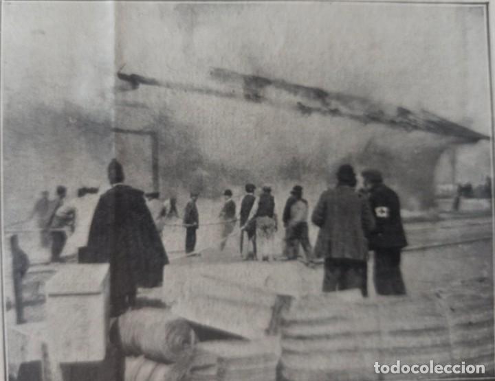 Colecionismo de Revistas e Jornais: Alicante incendio estaci&oacute;n Murcia Foto revista 191X
