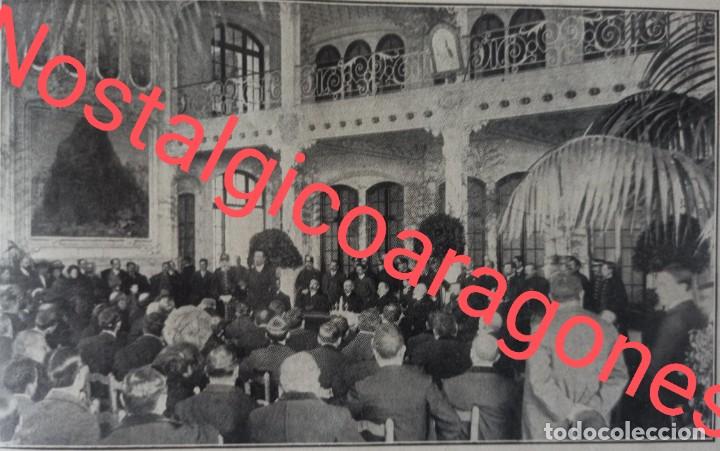 Colecionismo de Revistas e Jornais: Barcelona sal&oacute;n fiestas Tibidabo entrega premio Dionisio Puig Foto revista 191X