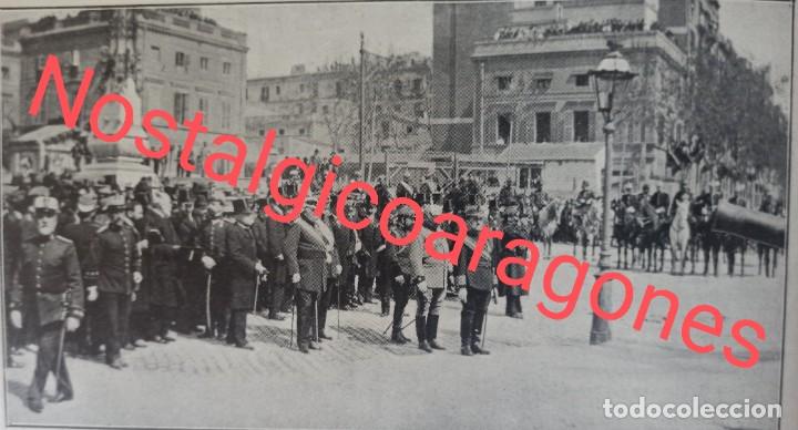 Collectionnisme de Revues et Journaux: Barcelona jura bandera Foto revista 191X