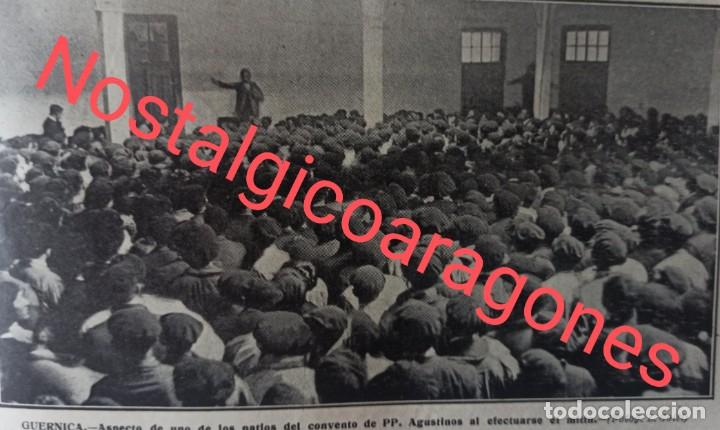 Collection Magazines and Newspapers: Guernica mitin anti ense&ntilde;anza laica Foto revista 191X