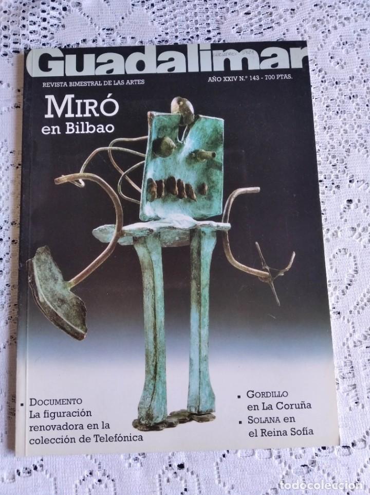 Collezionismo di Riviste e Giornali: REVISTA GUADALIMAR. N&ordm; 143. JUN-SEP 1998. JUAN DE ARELLANO EN CAJA MADRID. GRUPO DE CUENCA EN...LEER
