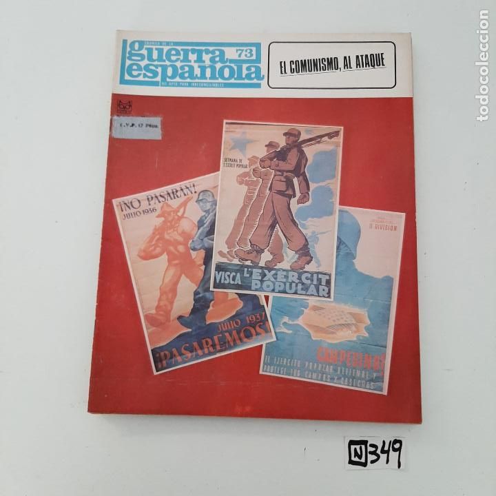 Sammeln von Zeitschriften und Zeitungen: Guerra espa&ntilde;ola