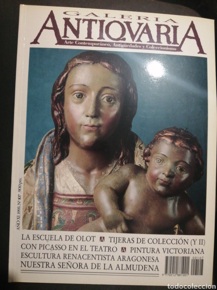 Colecionismo de Revistas e Jornais: GALER&Iacute;A ANTIQUARIA, ESCUELA DE OLOT, RESTAURACION LA ALMUDENA, TIJERAS DE OFICIOS, ETC...