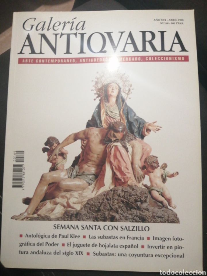 Colecionismo de Revistas e Jornais: REVISTA GALER&Iacute;A ANTIQUARIA, JUGUETES HOJALATA ESPA&Ntilde;OLES, PINTURA ANDALUZA S. XIX, ETC...