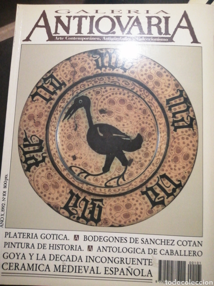 Coleccionismo de Revistas y Peri&oacute;dicos: REVISTA GALER&Iacute;A ANTIQUARIA, PLATER&Iacute;A G&Oacute;TICA, CER&Aacute;MICA MEDIEVAL ESPA&Ntilde;OLA, BODEGONES