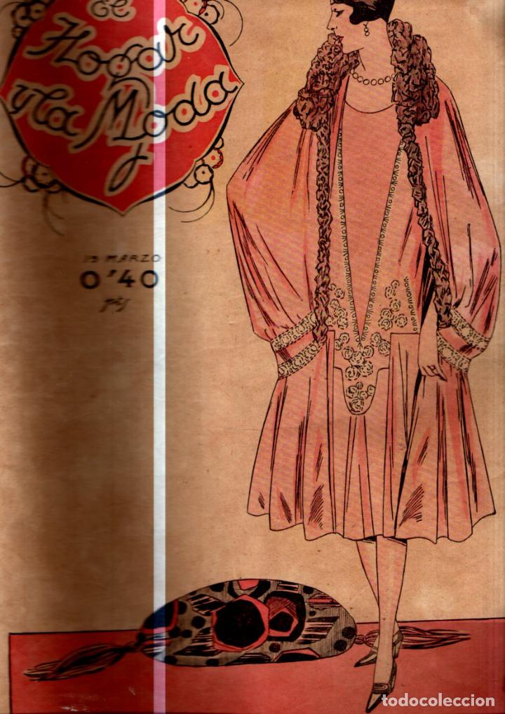 Coleccionismo de revistas y peri&oacute;dicos: EL HOGAR Y LA MODA 15 MARZO 1926 -CON LA HOJA CENTRAL EN COLOR