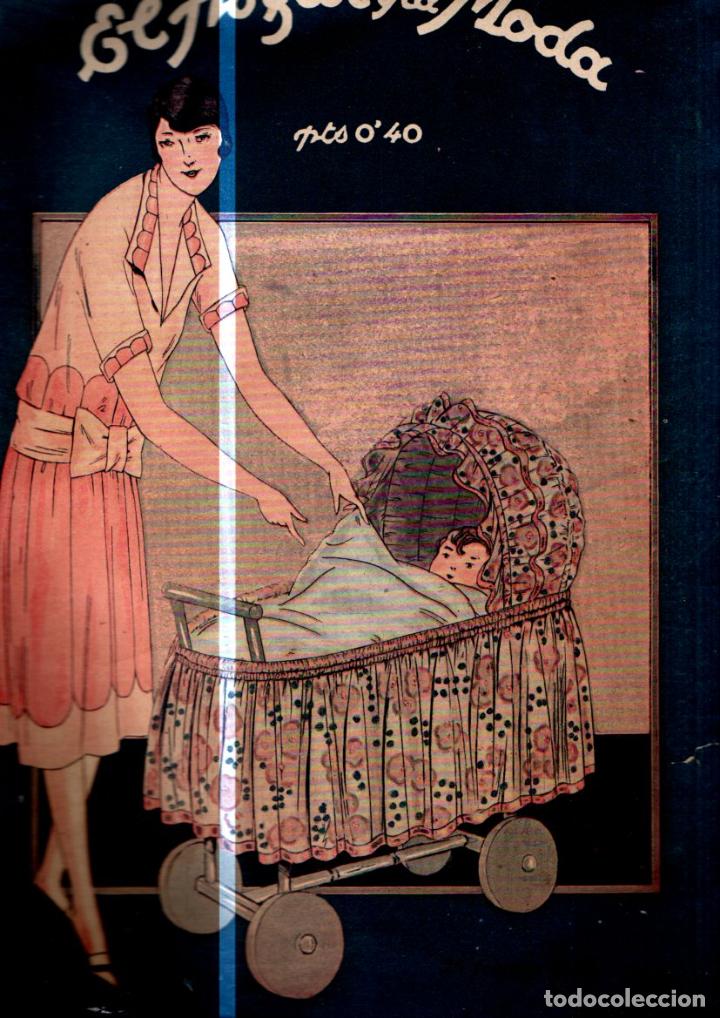 Coleccionismo de revistas y peri&oacute;dicos: EL HOGAR Y LA MODA 25 FEBRERO 1926 -CON LA HOJA CENTRAL EN COLOR