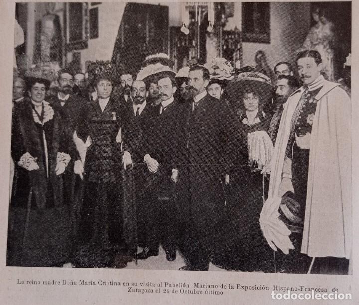 Coleccionismo de revistas y peri&oacute;dicos: PRINCIPE FERNANDO-SVEN HEDIN-MARIA CRISTINA-ZARAGOZA-BARCELONA-MAURA .