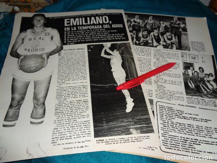 Coleccionismo de Revistas y Peri&oacute;dicos: RECORTE : EMILIANO, EL MEJOR BALONCESTISTAS, EN LA TEMPORADA DEL ADIOS. AS COLOR, OCTBRE 1972#)
