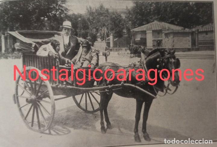 Colecionismo de Revistas e Jornais: Barcelona pasajeros chimpanc&eacute;s calesa teatro Principal Foto revista 191X