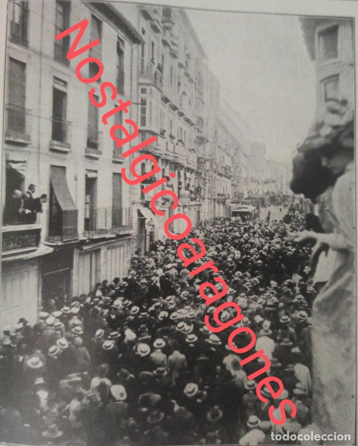 Colecionismo de Revistas e Jornais: Granada manifestaci&oacute;n calle Reyes Cat&oacute;licos Foto revista 191X