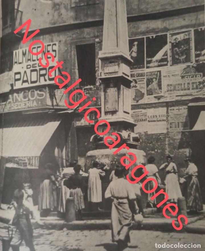 Colecionismo de Revistas e Jornais: Barcelona Fuente de Sta Eulalia en el Padro Foto revista 191X
