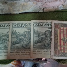 Coleccionismo de Revistas y Periódicos: HISTORIA DE CATALUNYA,1,3,4,5. Lote 343651863