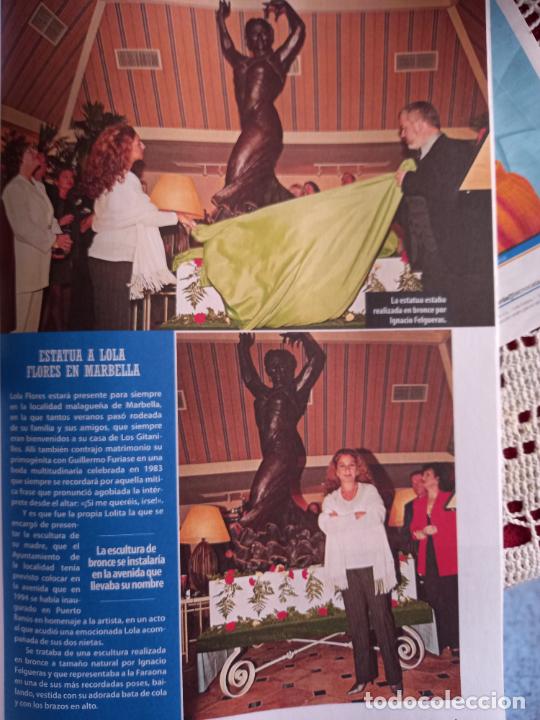 Coleccionismo de Revistas y Peri&oacute;dicos: lolita flores estatua de lola flores en marbella