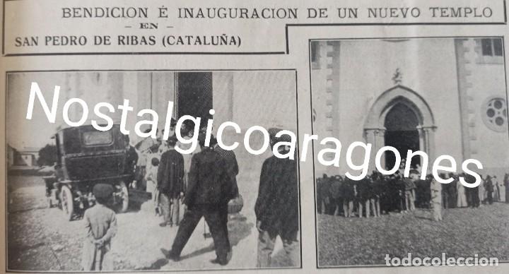 Collection Magazines and Newspapers: San Pedro Ribas inauguraci&oacute;n templo foto revista 191X