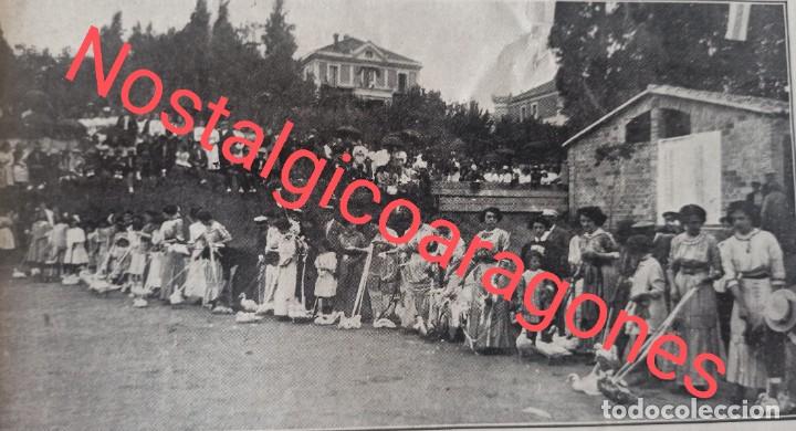Sammeln von Zeitschriften und Zeitungen: La Garriga Catalu&ntilde;a se&ntilde;oritas carrera patos juegos foto revista 191X