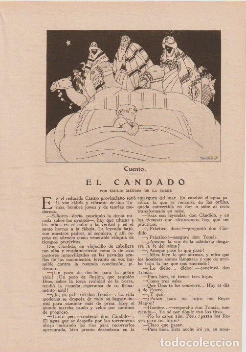 Colecionismo de Revistas e Jornais: El candado / cuento de Emilio M&eacute;ndez de la Torre; dibujos de Varela de Seijas - 1927