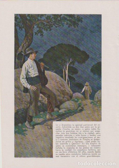 Collezionismo di Riviste e Giornali: La sospecha / cuento de Roberto Molina ; dibujos de M&eacute;ndez Bringa - 1927