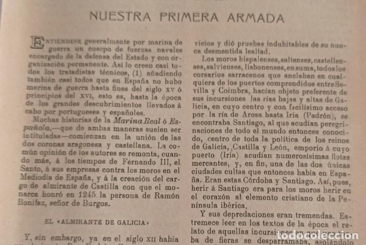 Coleccionismo de Revistas y Peri&oacute;dicos: RAMON BONIFAZ-RODRIGO FROILAZ-DIEGO GELMIREZ-BAHIA VIGUESA-MARINA REAL ESPA&Ntilde;OLA .