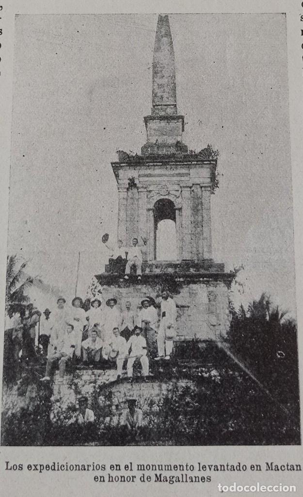 Coleccionismo de Revistas y Peri&oacute;dicos: MONUMENTO DE MAGALLANES-ISLA DE MACTAN .