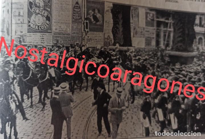 Collectionnisme de Revues et Journaux: Valencia Reyes publicidad Singer Farmacia Domenech pared foto revista 191X