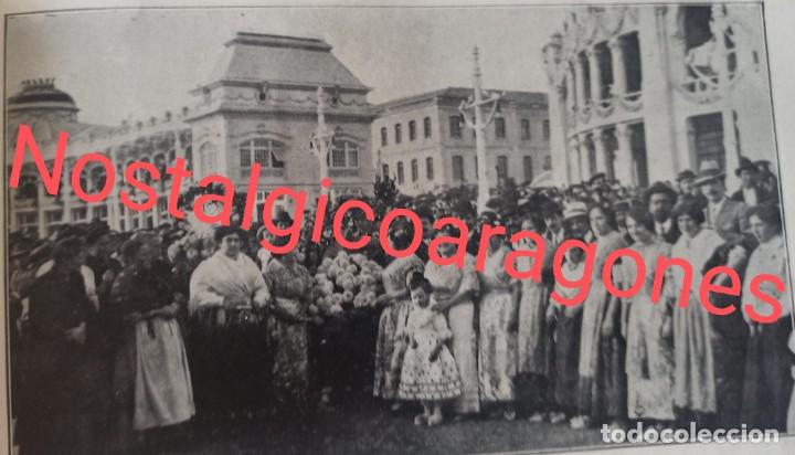 Colecionismo de Revistas e Jornais: Valencia labradores homenaje flores foto revista 191X