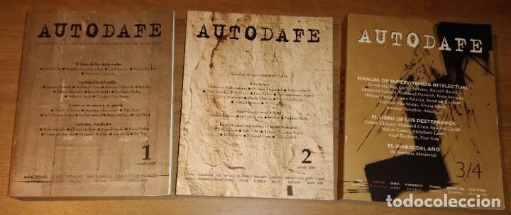 Collection Magazines and Newspapers: AUTODAFE. LA REVISTA DEL PARLAMENTO INTERNACIONAL DE LOS ESCRITORES 1-2-3/4, 2000-3 [COMPLETA]