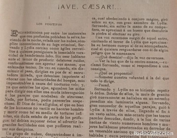 Coleccionismo de revistas y peri&oacute;dicos: LEYENDA CRISTIANA-LA PASION POLITICA-TEATROS A RAIZ DE REVOLUCION-NOCEDAL-LUIS BLANC-TOMAS RODRIGUEZ