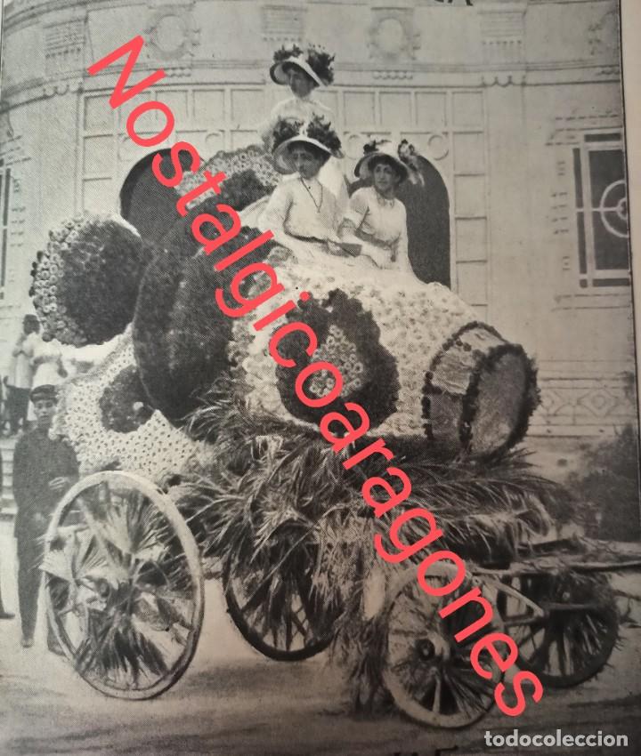 Collection Magazines and Newspapers: Valencia batalla Flores carroza foto revista 191X