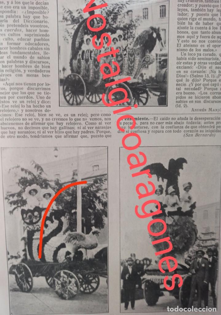 Collection Magazines and Newspapers: Valencia Carroza Flores foto revista 191X