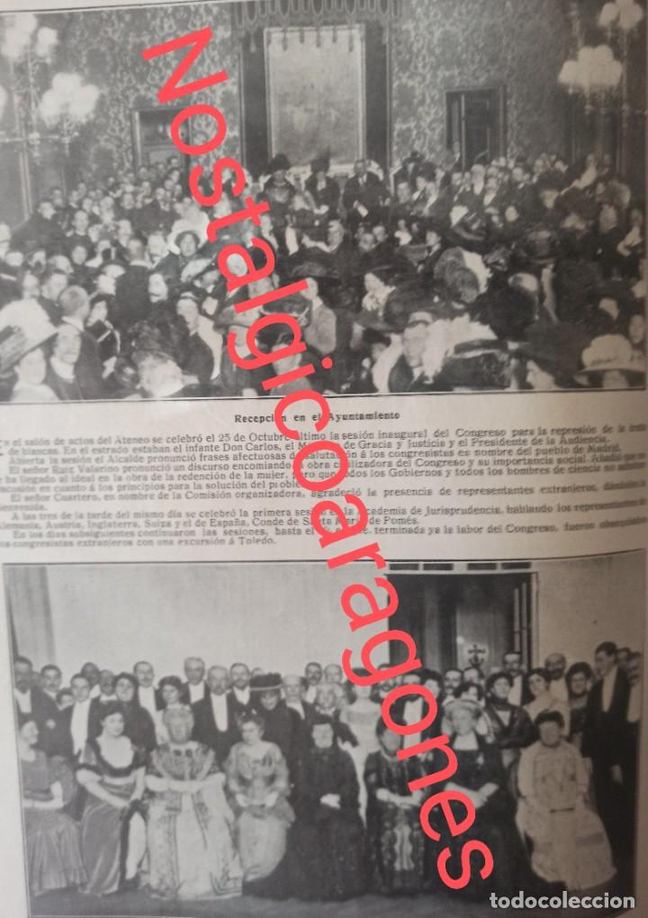 Collection Magazines and Newspapers: Madrid Congreso trata de blancas Ayto y hotel Ritz foto revista 191X