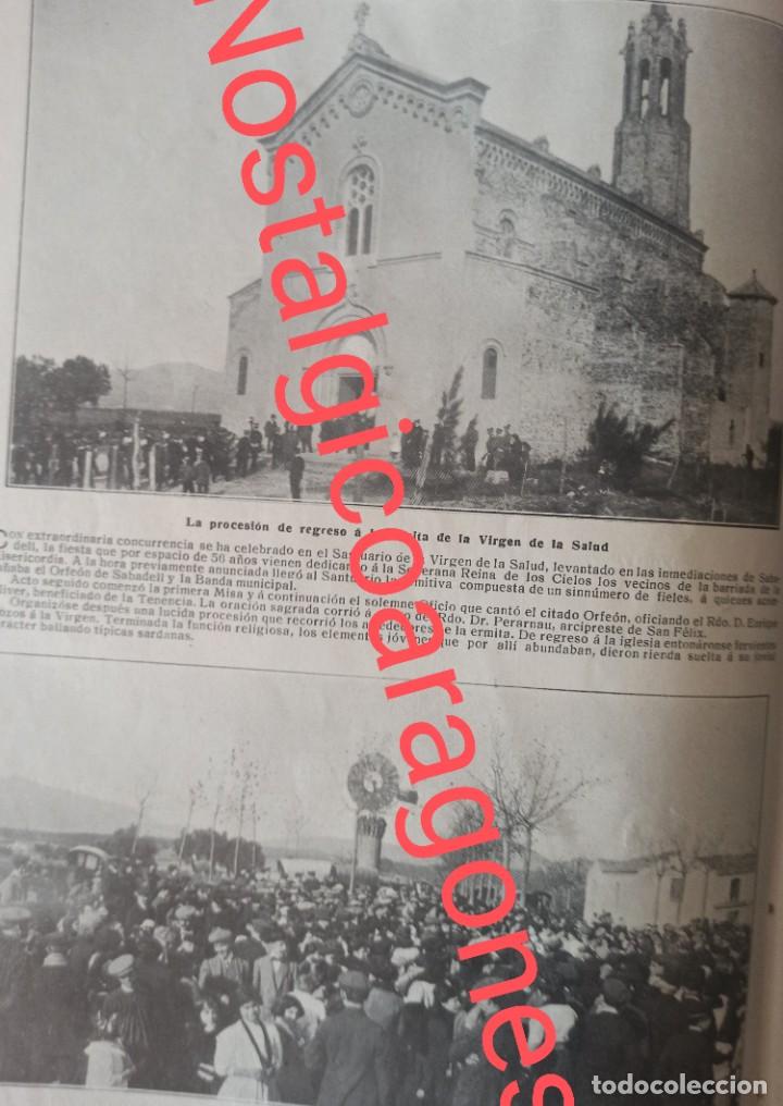 Collection Magazines and Newspapers: Sabadell Santuario Virgen La Salud fiesta sardanas foto revista 191X