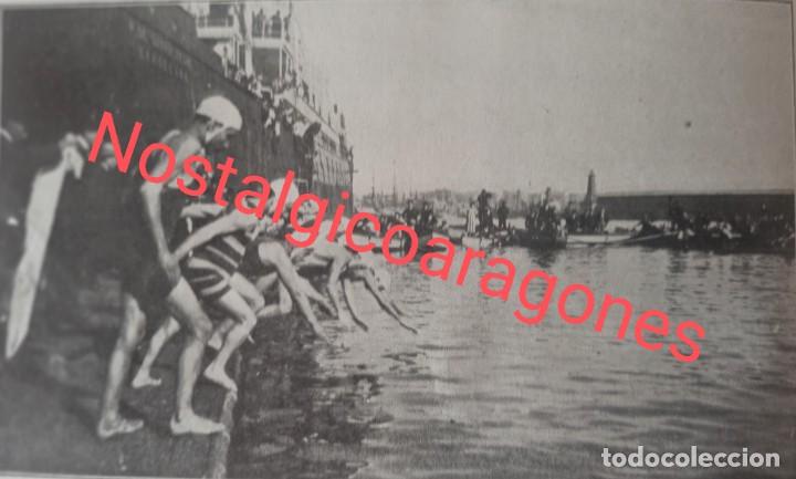 Coleccionismo de revistas y peri&oacute;dicos: Barcelona concurso Club nataci&oacute;n foto revista 191X