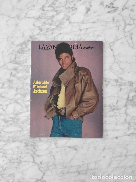 Coleccionismo de Revistas y Peri&oacute;dicos: LA VANGUARDIA DOMINGO - 1984 - MICHAEL JACKSON