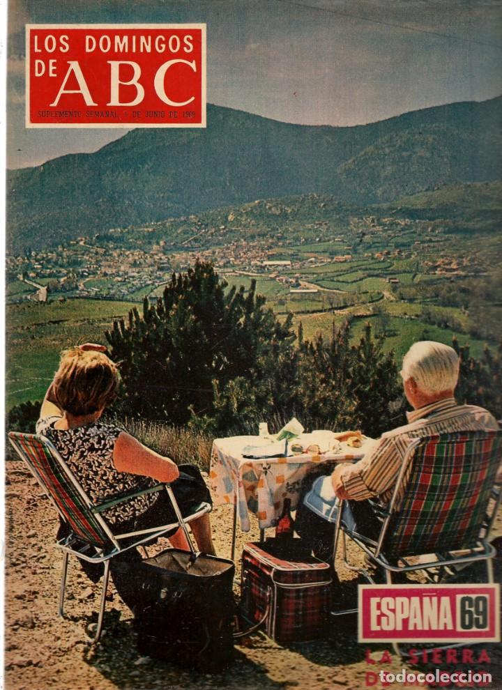 Coleccionismo de Revistas y Peri&oacute;dicos: LOS DOMINGOS DE ABC. ESPA&Ntilde;A&acute;69. JOAN MANUEL SERRAT / LAS MUJERES QUE NO OLVIDAR&Eacute;. 1 JUNIO 1969(B/63)